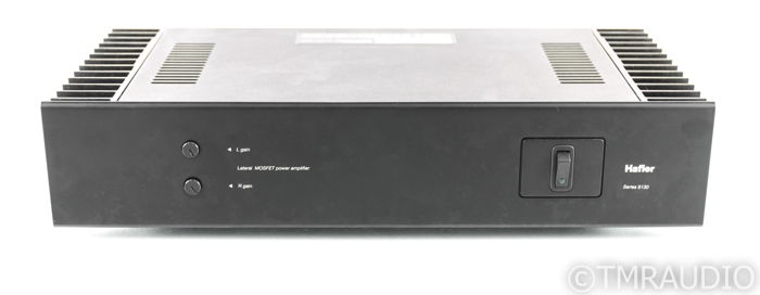 Hafler 9130 Stereo Power Amplifier; Black; Mosfet (1/2)...