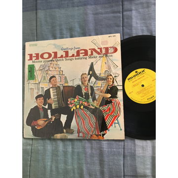 Mieke and Nina Greetings from Holland  Dutch songs Lp r...