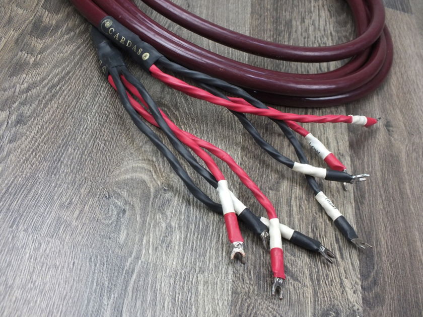 Cardas Golden Cross biwired speaker cables 2,5 metre