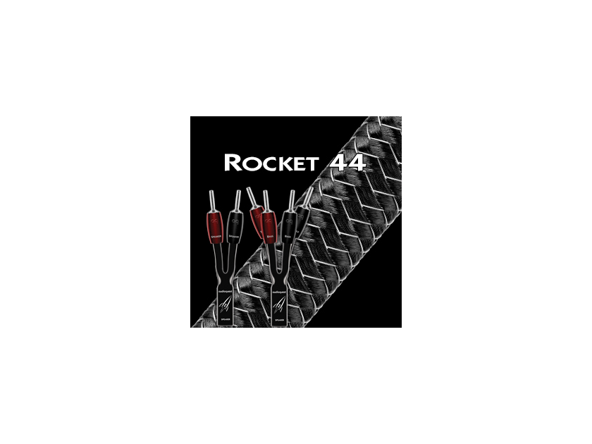 AudioQuest Rocket44 speaker cables 10 ft