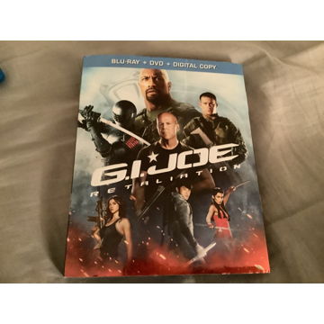 Dwayne Johnson Blu Ray/DVD Combo  G.I. Joe Retaliation
