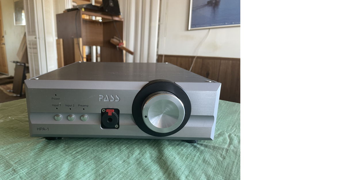 Pass labs sales headphone amp