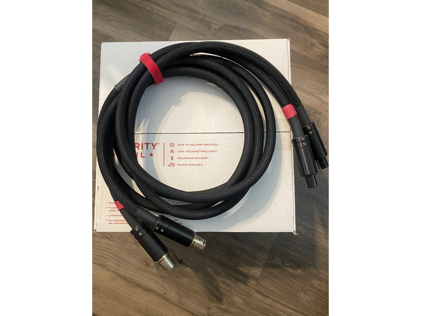Cable Research Lab Bronze Series XLR interconnects $775 BRAND NEW Flawless Perfect No Fingerprints PRICE REDUCED to $775 - please make me a reasonable win/win offer 🙏