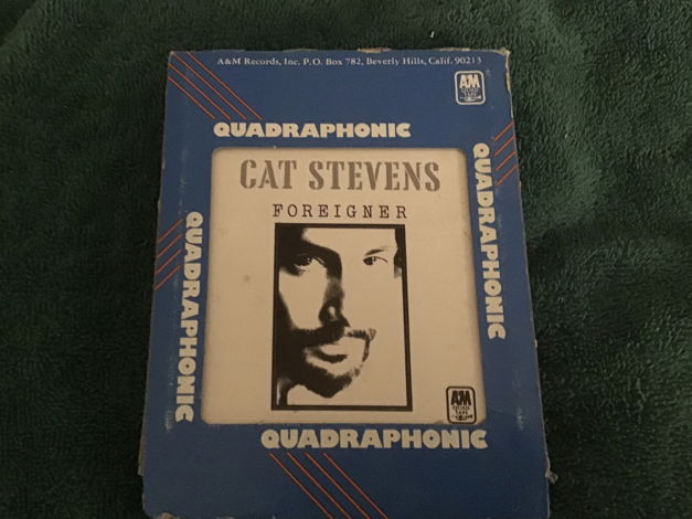 Cat Stevens  Foreigner A & M Records Quadraphonic 8 Track