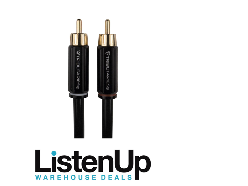 Tributaries Model 4A - Series 4 Single Ended RCA Audio Cables (Pair) - 3 Meter