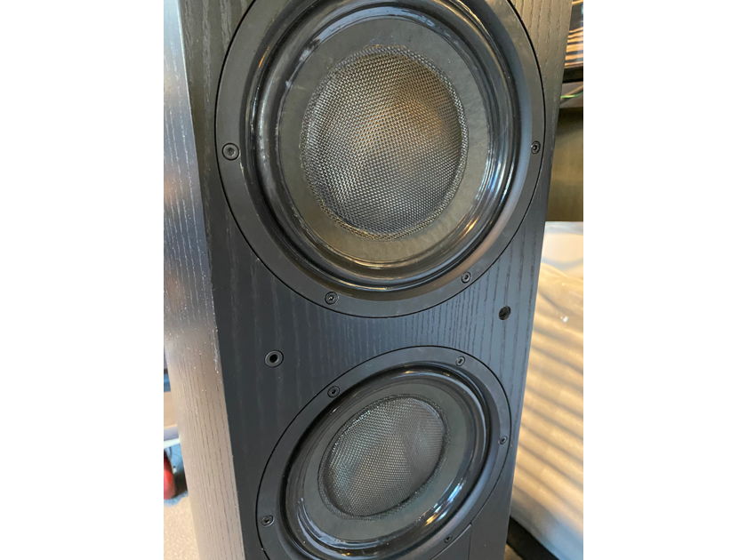 B&W (Bowers and Wilkins) Nautilus 803 Speakers with Grills - Soon-To-Be Classics
