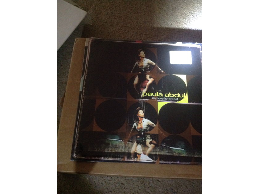 Paula Abdul - My Love Is For Real Sealed 12 Inch  Viny Virgin Captive Records Label 3 Versions