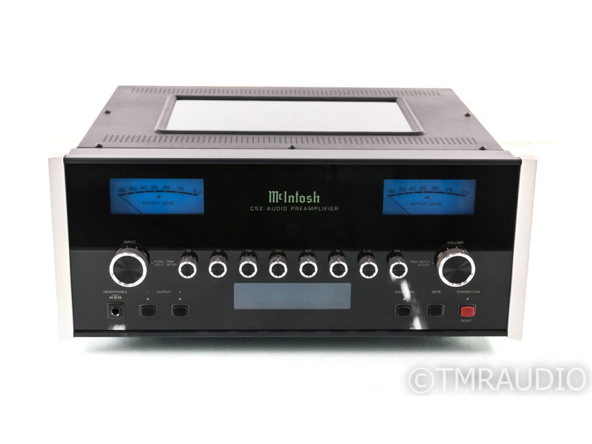 McIntosh C52 Stereo Preamplifier; C-52; Remote; MM / MC Phono (25389)