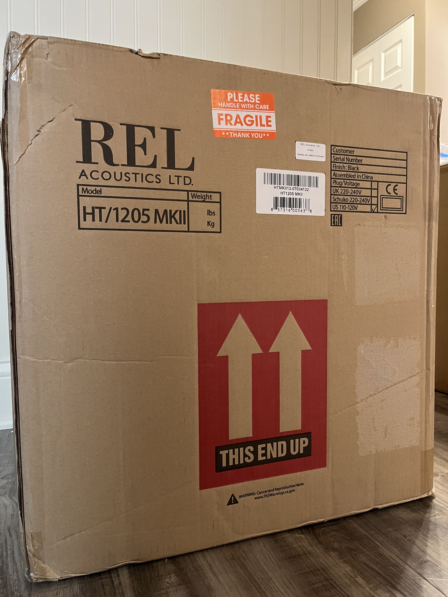 REL Acoustics HT 1205 MkII 12" Subwoofer - New and Unop... 2