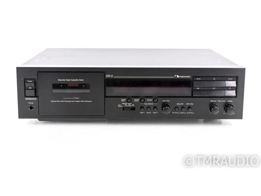 Nakamichi DR-2 Cassette Deck; DR2; Tape Recorder (20239)