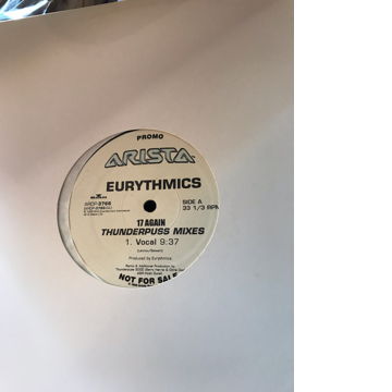 Eurythmics 17 Again Thunderpuss mixes Dj 12"