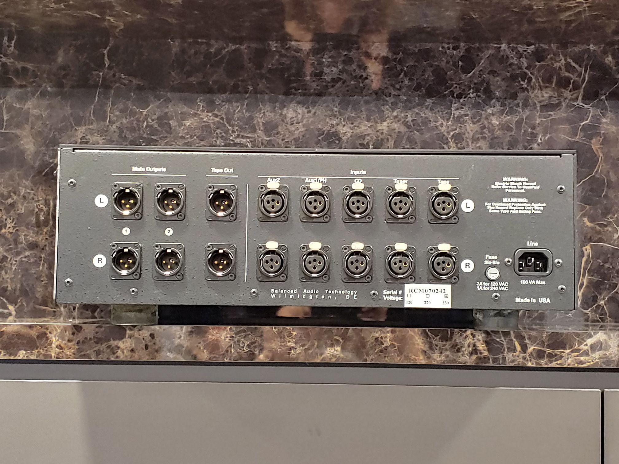 Balanced Audio Technology Tube Line Stage Preamplifier ... 2