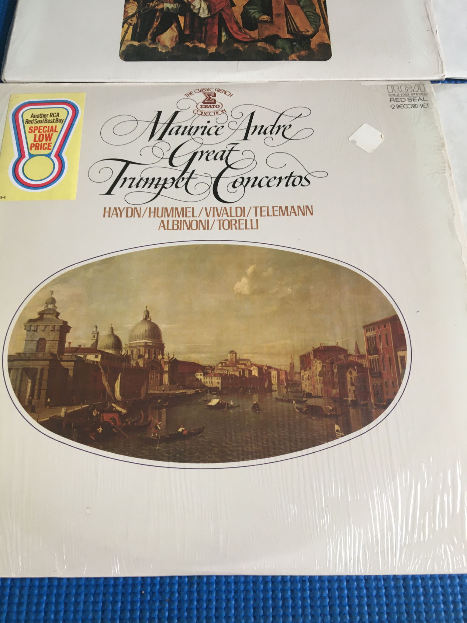 Maurice Andre great Trumpet concertos 2 double Lp recor... 3