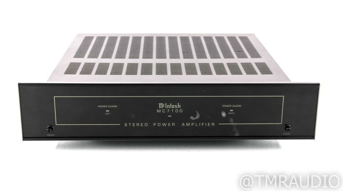 McIntosh MC7100 Stereo Power Amplifier; MC-7100 (22916)
