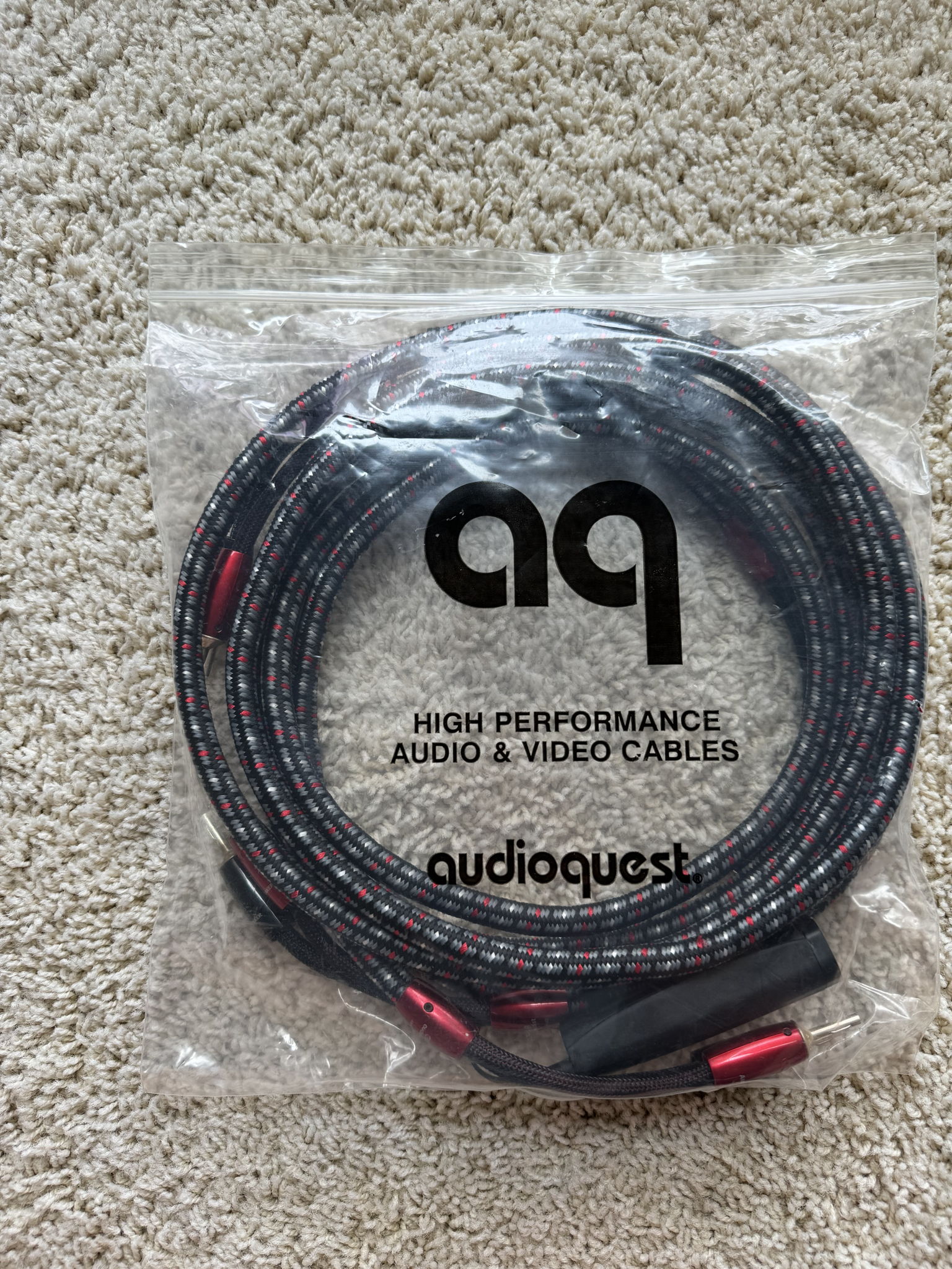 AudioQuest CV-8 HyperLitz Speaker Cables - Upgraded