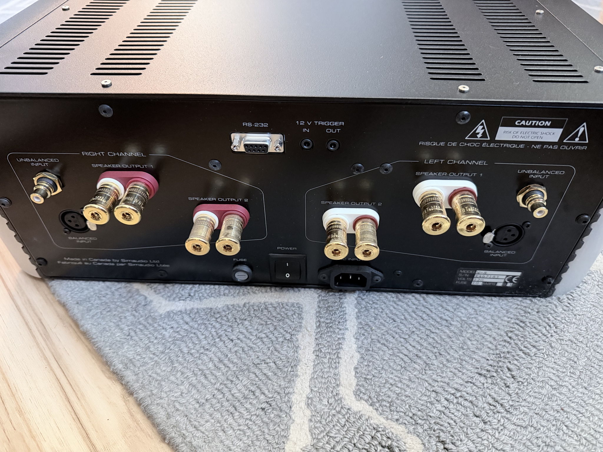 Moon Simaudio W-8 Power Amplifier (Mint) 5