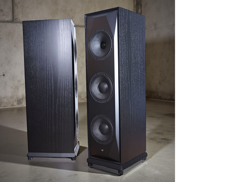 MoFi Electronics SourcePoint 888 Floorstanding Speakers - Black Ash, Pair