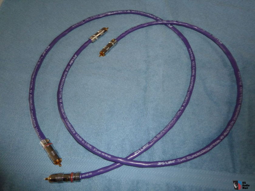 JPS Labs Superconductor Q Interconnects - 1 Meter RCA