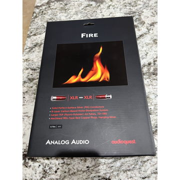 AudioQuest Fire XLR, 0.75m  **PRICE REDUCED**