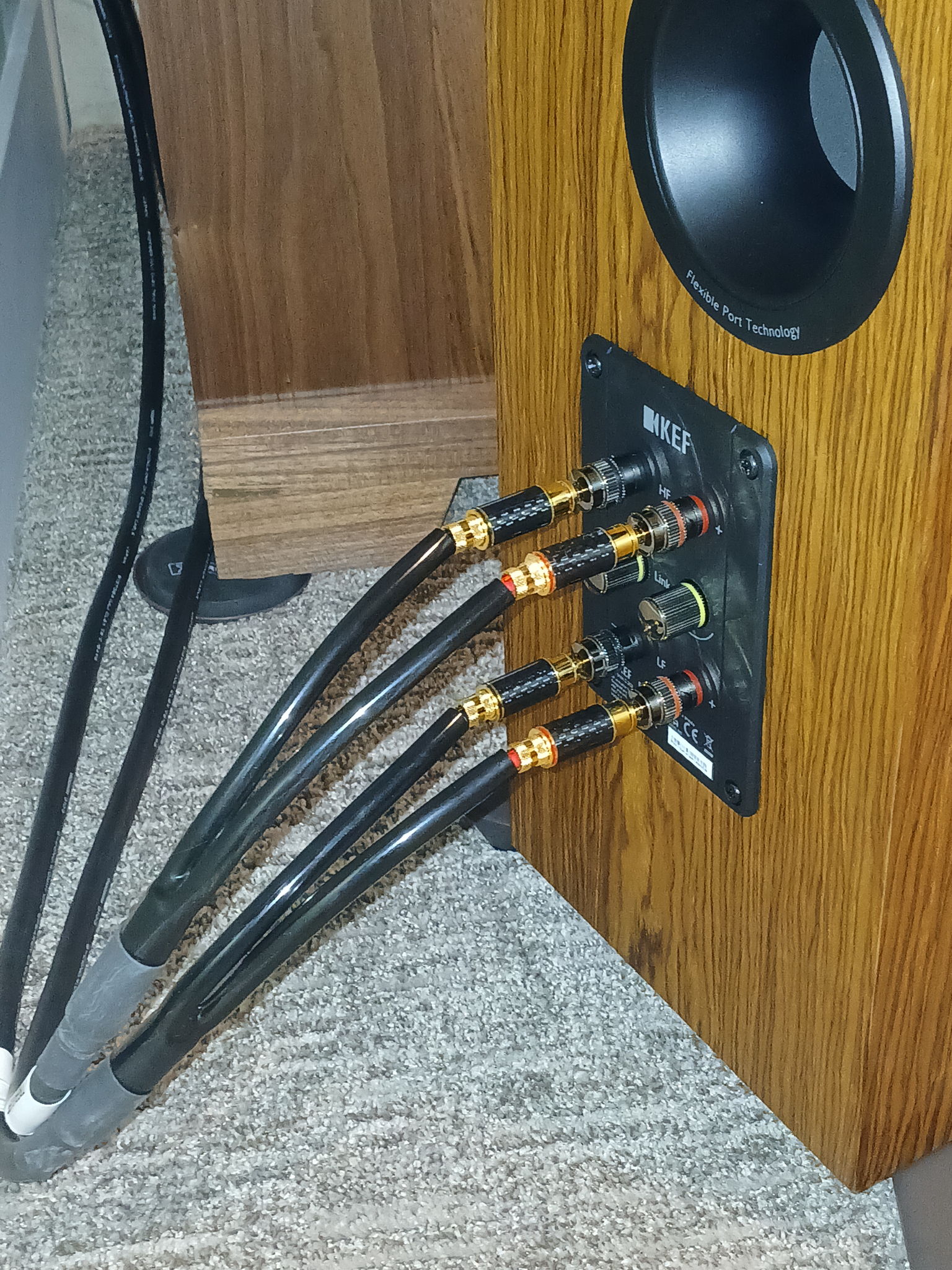 Bi-amped with 12ga from Performance Audio
