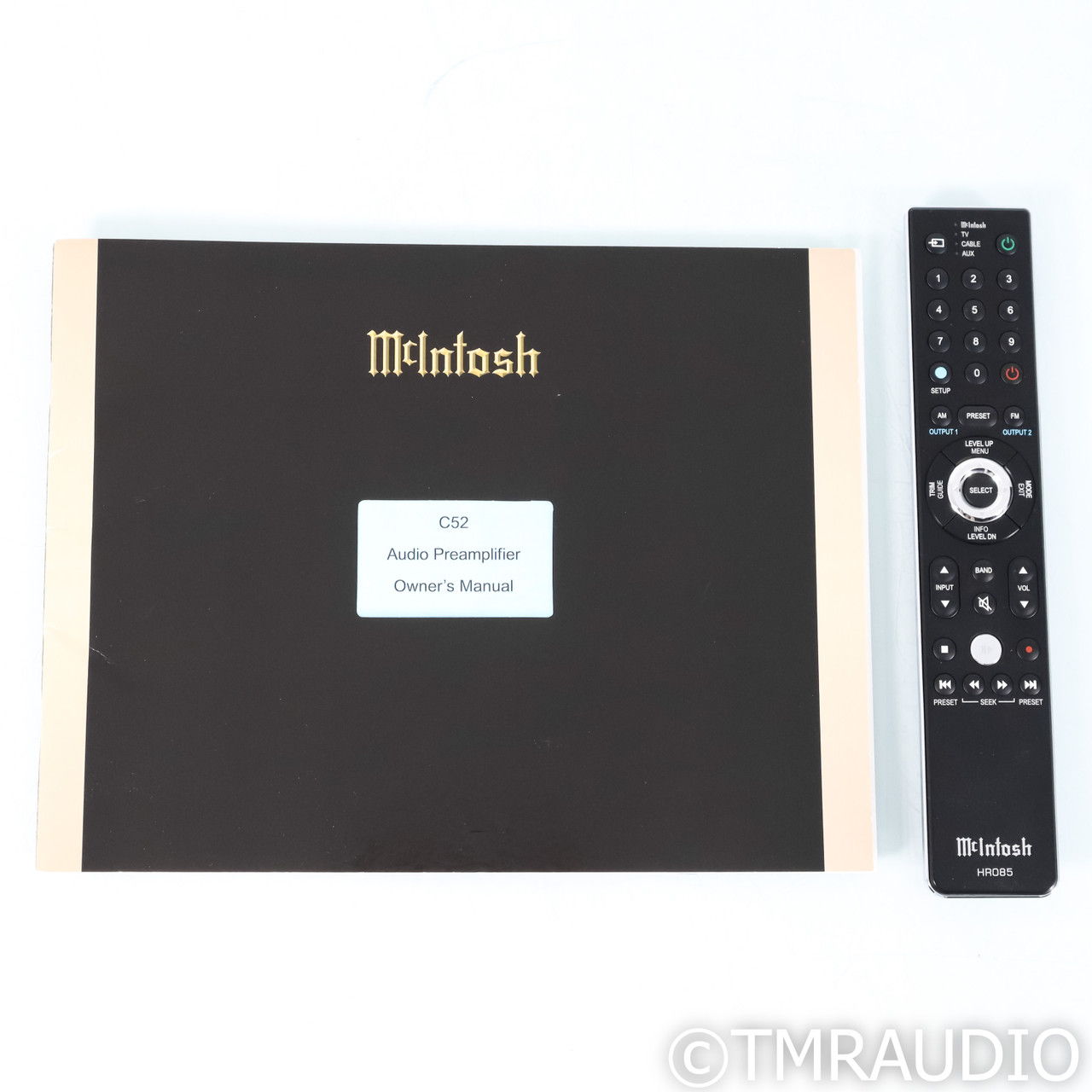 McIntosh C52 Stereo Preamplifier; MM & MC Phono (65323) 7