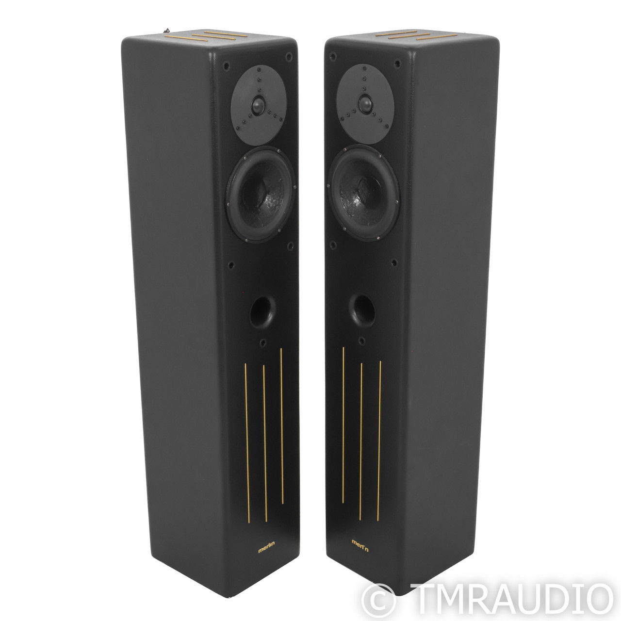 Merlin VSM-MME Floorstanding Speakers; Black Pair w/ BA...