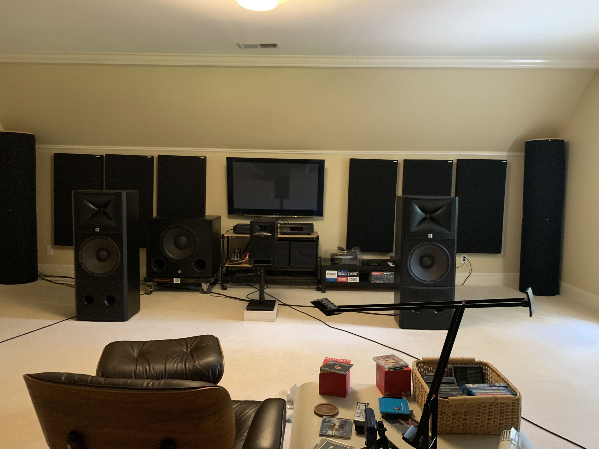 Dedicated listening room