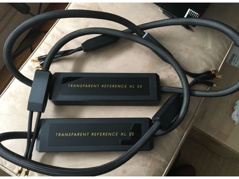 Transparent Audio Reference XL SS Speaker Cable 2.5M Pair / 8ft - Spades (Make OFFER!)