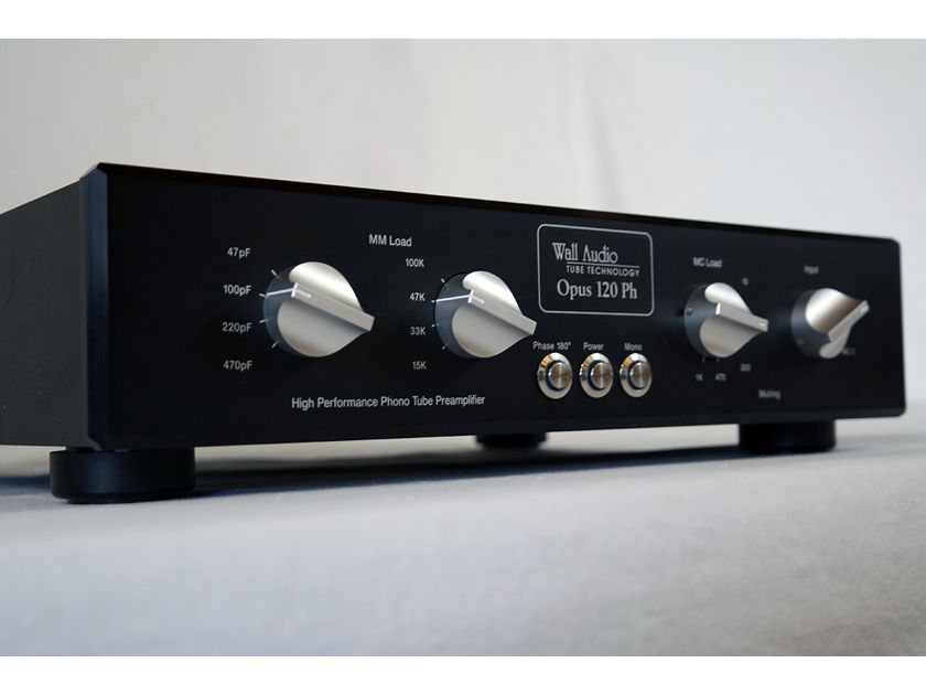 Wall Audio OPUS 120 PH MM/MC tube phono stage - Showroom demo in very good condition