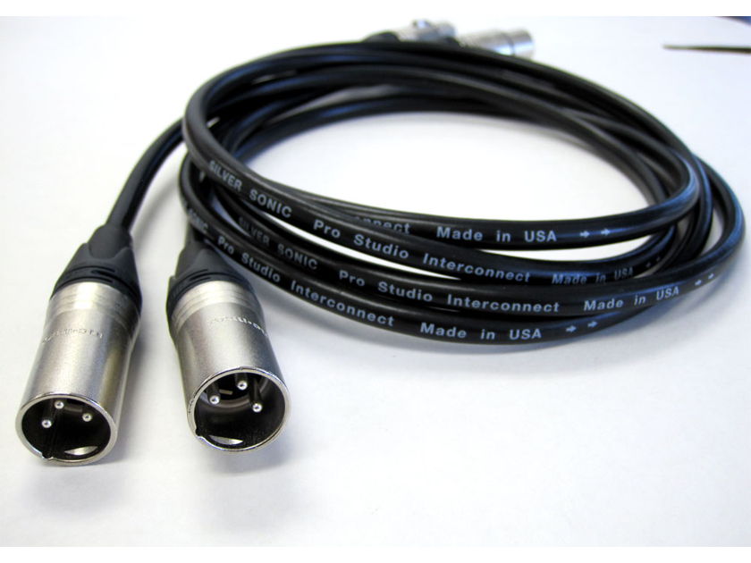 DH Labs Silver Sonic Pro Studio Interconnect Audio Cable 1.2M