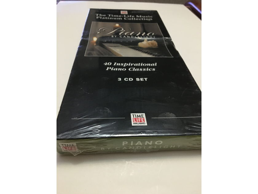 The time life music platinum collection 40 songs  3 cd set piano by candlelight sealed 2004