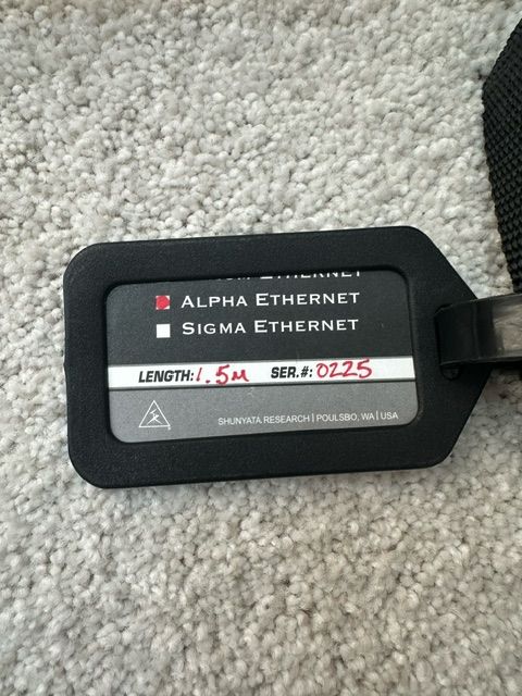 Shunyata Research Alpha Ethernet, 1.5m 8