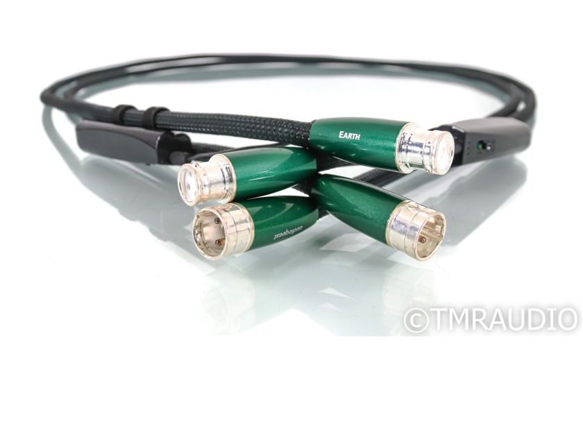 Audioquest Earth XLR Cables; 2m Pair Balanced Interconnects; 72v DBS