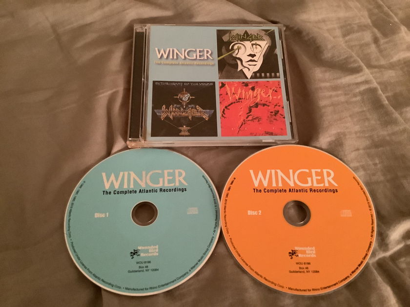 Winger Wounded Bird Records 2CD The Complete Atlantic Recordings