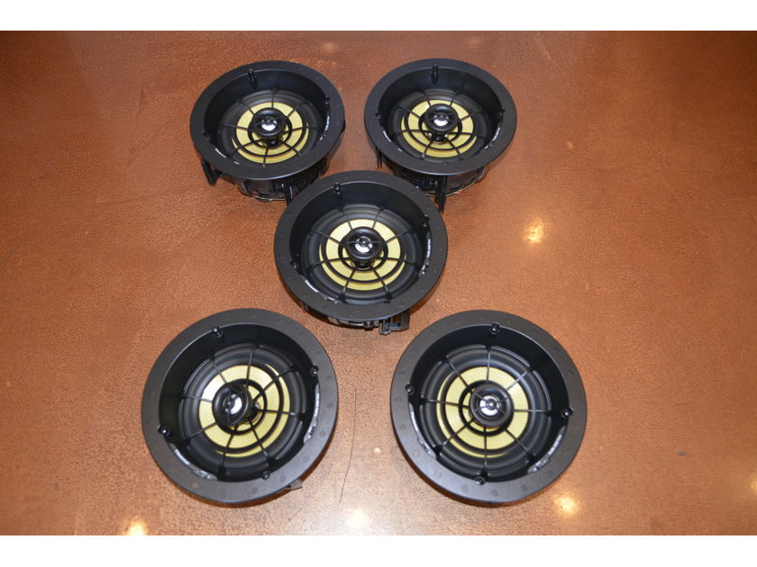 Speakercraft Profile Aim7 Five In-Ceiling Speakers -- Very Nice Condition (see pics)!