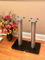 Plateau Speaker Stands, 23" Pair, Black and Silver - Ve... 2