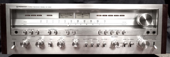 Pioneer SX-1250 - Amazing RESTORED Vintage AM/FM Stereo...