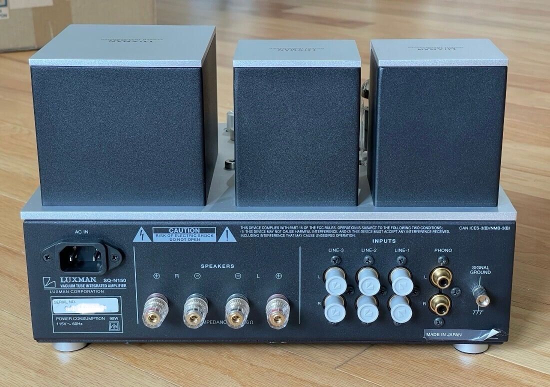 Luxman SQ-N150 Integrated Tube Amplifier ~ Excellent Co... 5