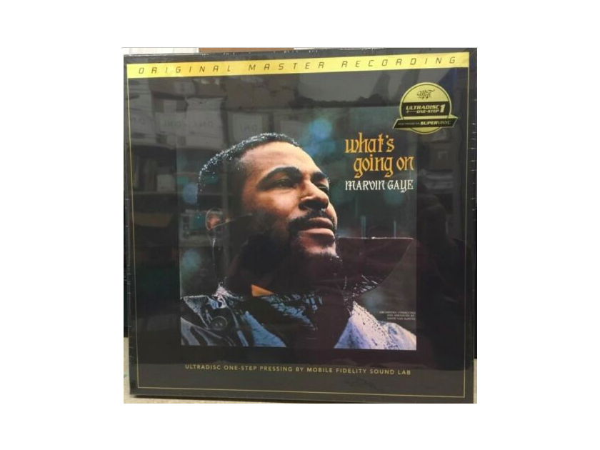 Marvin Gaye What's Going On - MFSL One Step Ultradisc - 2 × Vinyl, 12", 45 RPM, Album, Limited Edition, Numbered, Reissue, 180 Gram, SuperVinyl  Box Set