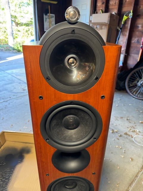 KEF Reference 205 in Beautiful Cherry!! 11