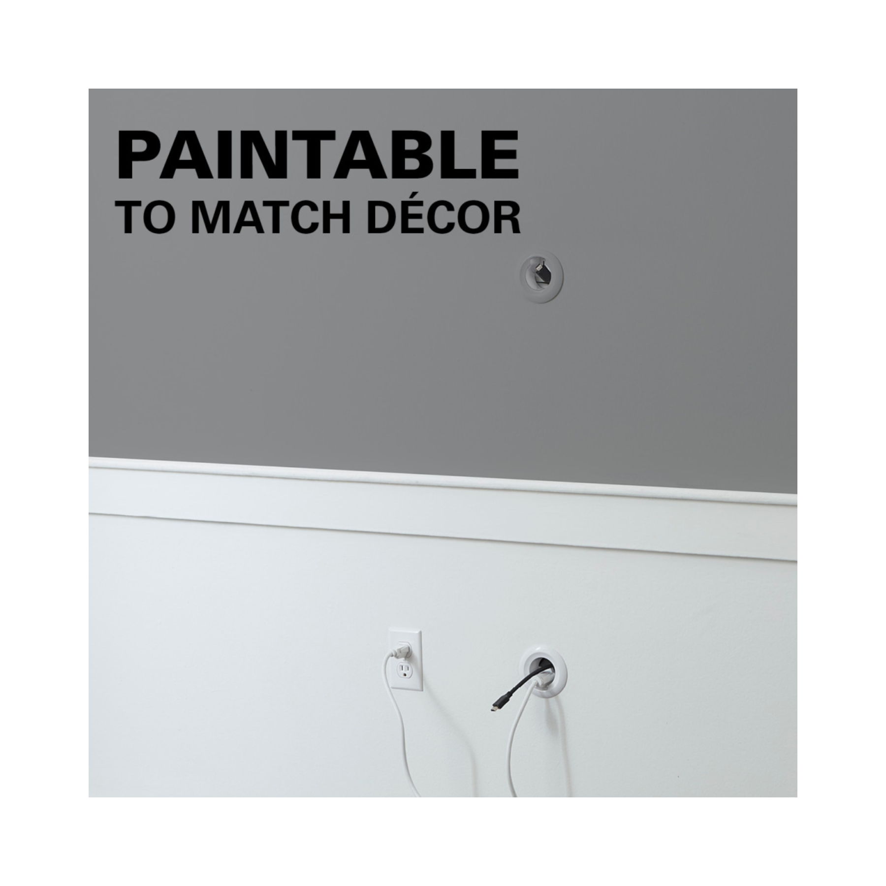 Sanus In-Wall Power & Cable Management Kit 4