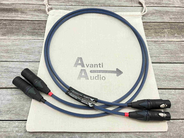 Avanti Audio Allegro Interconnects - 1.5M Analog Balanc...