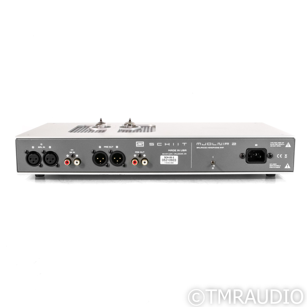 Schiit Audio Mjolnir 2 Tube Headphone Amplifier (70769) 5