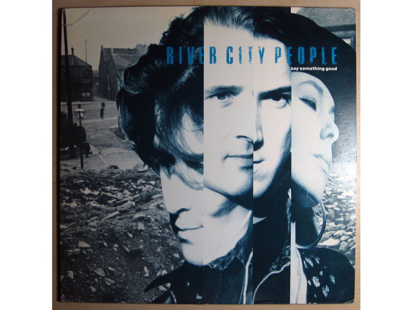 River City People - Say Something Good 1989 NM- Vinyl LP  Capitol Records C1-92655
