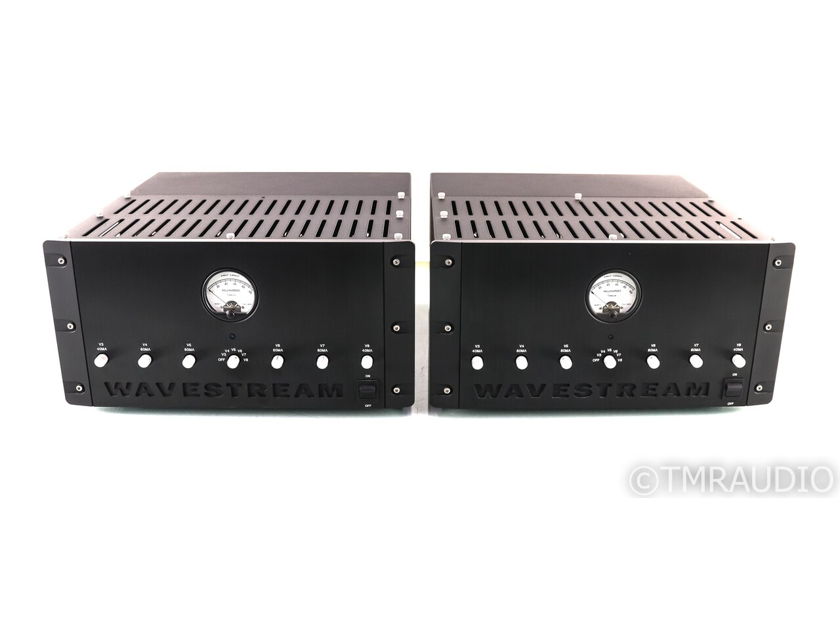 Wavestream Kinetics Boxter M100 Mono Tube Power Amplifier; Pair; NOS Input Tubes (27883)
