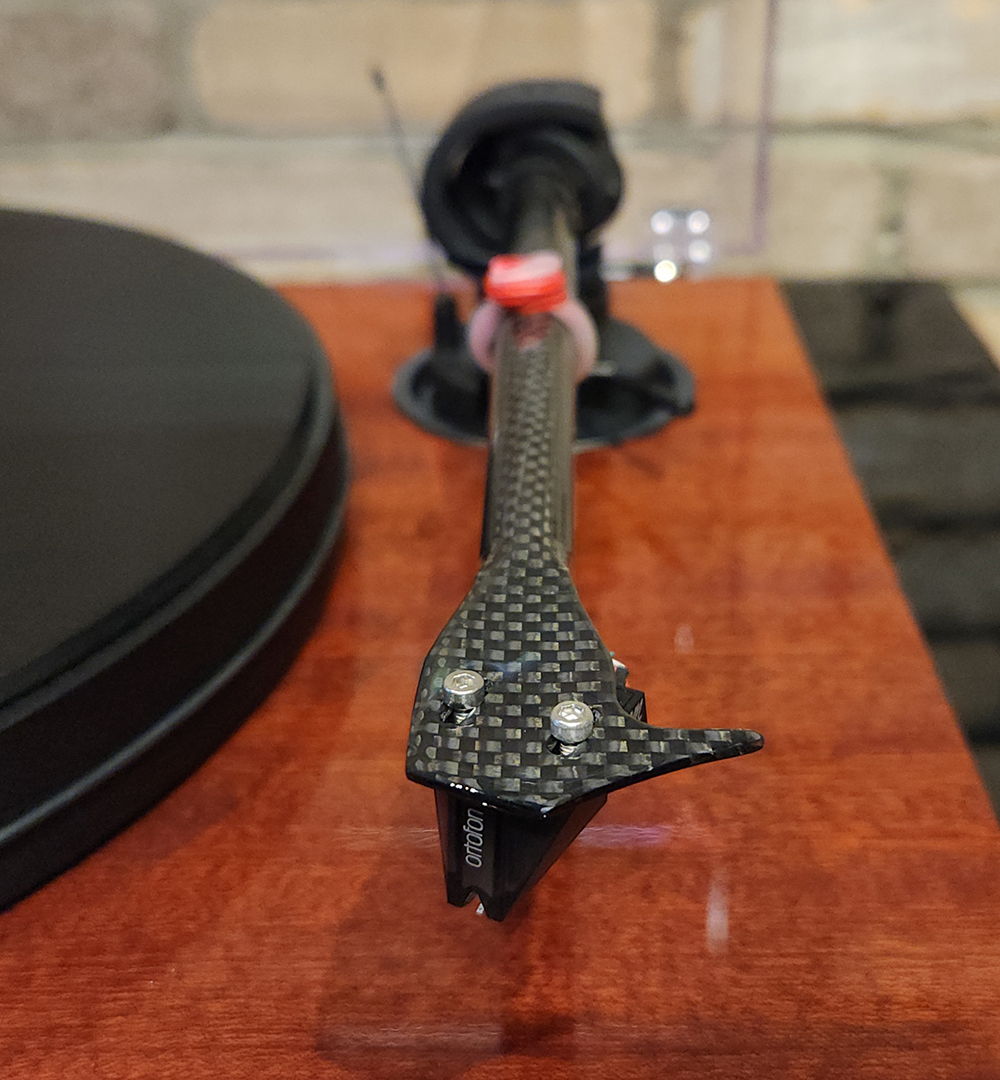 Pro-Ject Audio 2-Xperience SB Turntable - Mahogany w/ O... 6