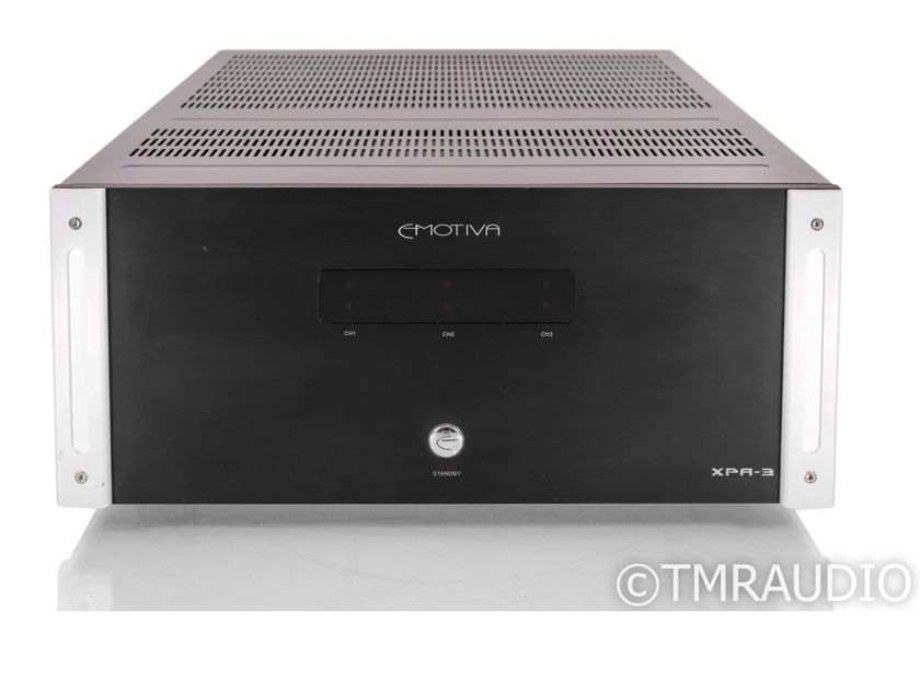 Emotiva XPA3 Three Channel Power Amplifier; Gen 1; XPA3; Black (49659