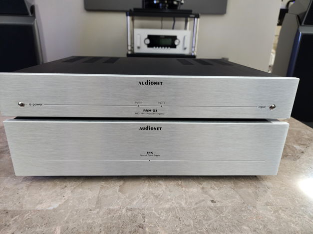 Audionet Pam G-2 Phono Preamp with EPX Power Supply