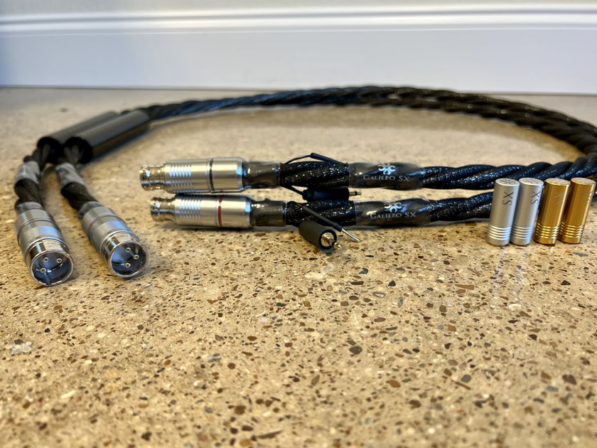 Synergistic Research Galileo SX Interconnect Cables (XLR) 1.5M -- Spectacular (see pics)