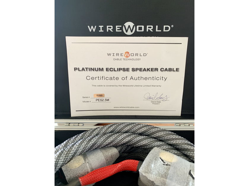 Wireworld Platinum Eclipse 8 Speaker Cable